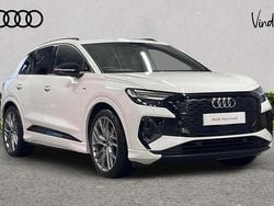 White Used 2022 Audi Q4 e-tron Comfort SUV | £27,400