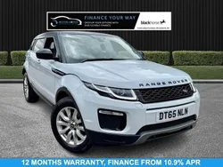 White Used 2016 Land Rover Range Rover evoque SE SUV | £11,895 (Good price)