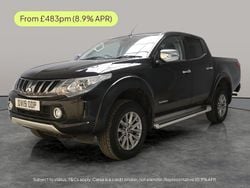 Black Used 2019 Mitsubishi L200 Warrior Pickup | £14,475 (Good price)
