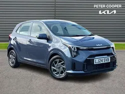Blue Used 2024 Kia Picanto 2 Hatchback | £15,492 (Fair price)