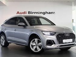 Silver Used 2021 Audi Q5 S-Line SUV | £28,450 (Fair price)
