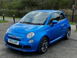 Blue Used 2015 Fiat 500S S Hatchback | £6,995 (Fair price)