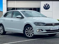 White Used 2021 VW Polo SEL Hatchback | £17,689 (Fair price)