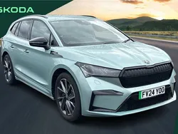 Silver Used 2024 Skoda Enyaq iV SportlinePlus SUV | £31,595 (Good price)