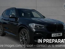 Grey Used 2021 BMW X3 M Sport SUV | £31,484 (Good price)