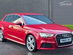 Red Used 2018 Audi A3 S-Line Hatchback | £15,849 (Good price)