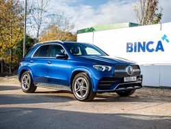 Blue Used 2021 Mercedes GLE300 AMG line Estate | £33,600 (Fair price)