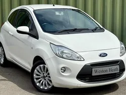 White Used 2015 Ford Ka Zetec Hatchback | £4,490 (Fair price)