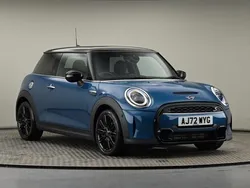 Islandblue metallic Used 2022 Mini Cooper S Exclusive Hatchback | £20,650 (Fair price)