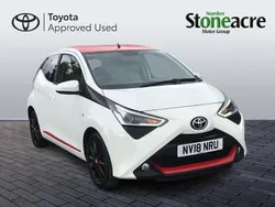 White Used 2018 Toyota Aygo x-press Hatchback | £7,500 (Fair price)