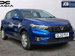 Blue Used 2022 Dacia Sandero Comfort Hatchback | £11,195 (Good price)