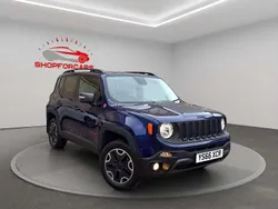 Blue Used 2016 Jeep Renegade Trailhawk SUV | £10,700 (A bit pricey)
