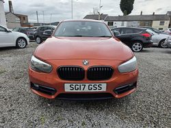 Orange Used 2017 BMW 118 Sport Line Hatchback | £8,990 (Fair price)