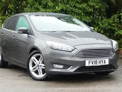 Grey Used 2018 Ford Focus Titanium Hatchback | £7,455 (Super price)