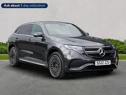 Grey Used 2022 Mercedes EQC400 AMG Line Premium SUV | £26,323 (A bit pricey)