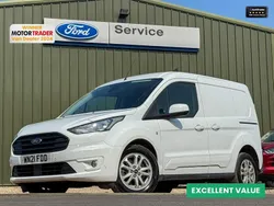 White Used 2021 Ford Transit Limited Van | £12,795 (Fair price)