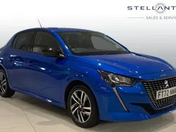 Blue Used 2023 Peugeot 208 Allure+ Hatchback | £11,455 (Fair price)