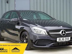 Black Used 2016 Mercedes A200 AMG line Hatchback | £10,995 (Fair price)