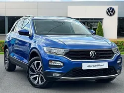 Blue Used 2021 VW T-Roc Active SUV | £19,999 (Good price)