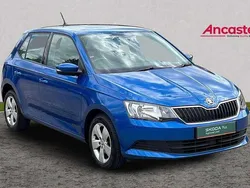 Blue Used 2018 Skoda Fabia SE Hatchback | £9,475 (Fair price)