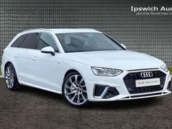 White Used 2024 Audi A4 S-Line Estate | £30,998 (Good price)