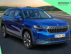 Race blue metallic Used 2025 Skoda Kodiaq SE L SUV | £36,642