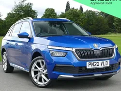 Blue Used 2022 Skoda Kamiq SE L Executive SUV | £16,595 (Fair price)