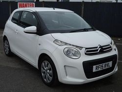 White Used 2015 Citroën C1 Feel Hatchback | £4,495 (Fair price)