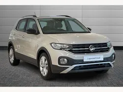 Ascot grey Used 2022 VW T-Cross SE SUV | £17,050 (Fair price)