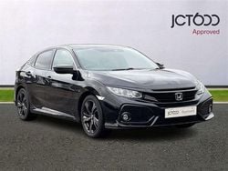 Black Used 2018 Honda Civic SR Hatchback | £10,450 (Fair price)