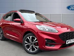 Red Used 2020 Ford Kuga ST-Line X SUV | £17,269 (A bit pricey)