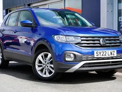 Blue Used 2022 VW T-Cross SE SUV | £16,120 (Fair price)
