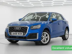 Blue Used 2018 Audi Q2 S-Line SUV | £13,495 (Fair price)