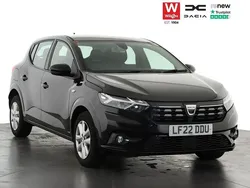 Black Used 2022 Dacia Sandero Comfort Hatchback | £10,599 (Fair price)