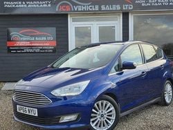 Blue Used 2017 Ford C-MAX Titanium MPV | £5,395 (Fair price)