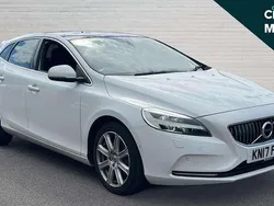 White Used 2017 Volvo V40 Inscription Estate | £10,353 (Fair price)