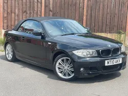 Black Used 2010 BMW 120 Cabriolet M Sport Cabriolet | £3,895 (Good price)