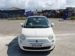 White Used 2011 Fiat 500 Lounge Hatchback | £2,495 (Fair price)