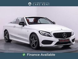 White Used 2017 Mercedes C43 AMG Premium Plus Cabriolet | £22,850 (Good price)