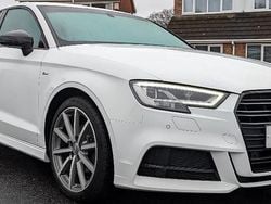 White Used 2018 Audi A3 Black Edition Sedan | £16,500 (Fair price)