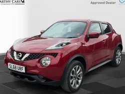 Red Used 2018 Nissan Juke Tekna SUV | £11,150 (Fair price)