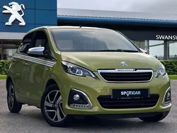Green Used 2020 Peugeot 108 Collection Hatchback | £8,495 (Fair price)