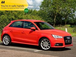 Red Used 2017 Audi A1 Sportback S-Line Hatchback | £9,595 (Fair price)