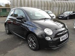 Black Used 2015 Fiat 500 S Hatchback | £3,493 (Good price)