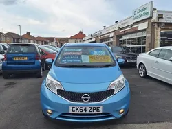 Blue Used 2014 Nissan Note Acenta Premium MPV | £7,195 (Fair price)