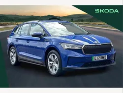 Energy blue Used 2021 Skoda Enyaq iV Loft SUV | £18,995 (Fair price)