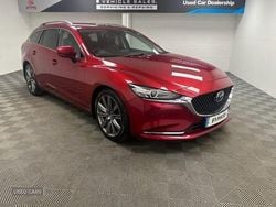 Red Used 2019 Mazda 6 Inclusive Estate | £10,475 (Good price)