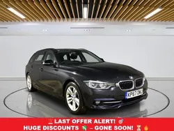 Black Used 2017 BMW 320 Efficient Dynamics Estate | £11,899 (Super price)