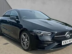 Cosmos black metallic Used 2024 Mercedes CLA180 Executive Sedan | £27,151 (Fair price)