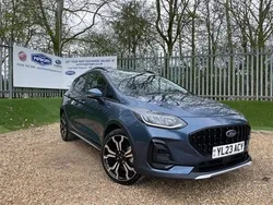 Blue Used 2023 Ford Fiesta Active X Hatchback | £20,990 (Expensive)